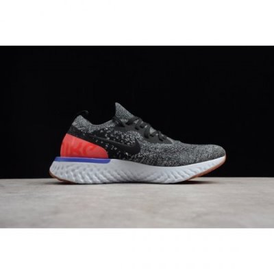 Nike Erkek Epic React Flyknit Kırmızı / Siyah Koşu Ayakkabısı Türkiye - 4JRJWSM9